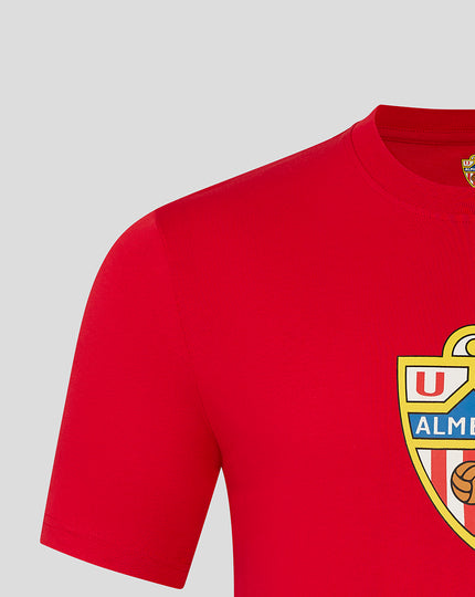 CAMISETA CON ESCUDO ALMERIA